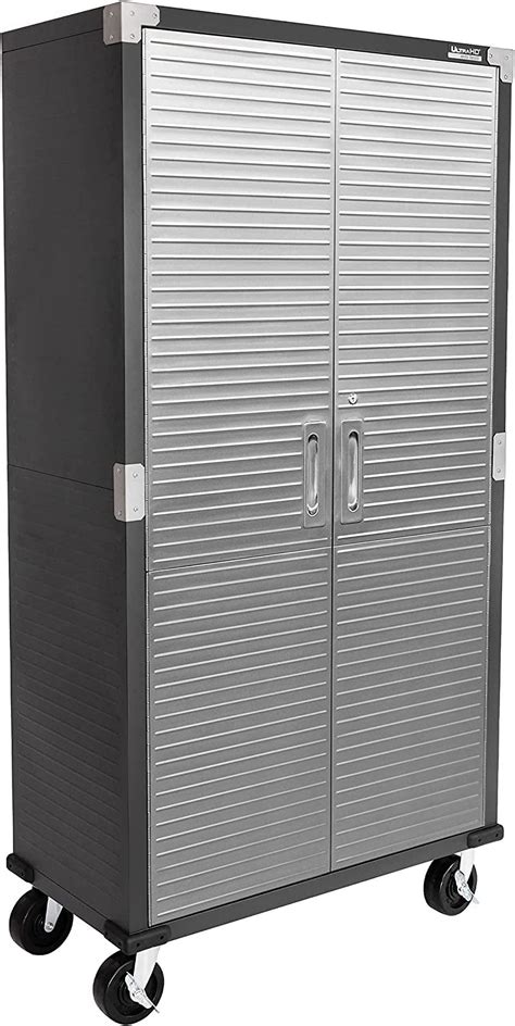 Seville Classics UltraHD Solid Steel Rolling Lockable Metal 